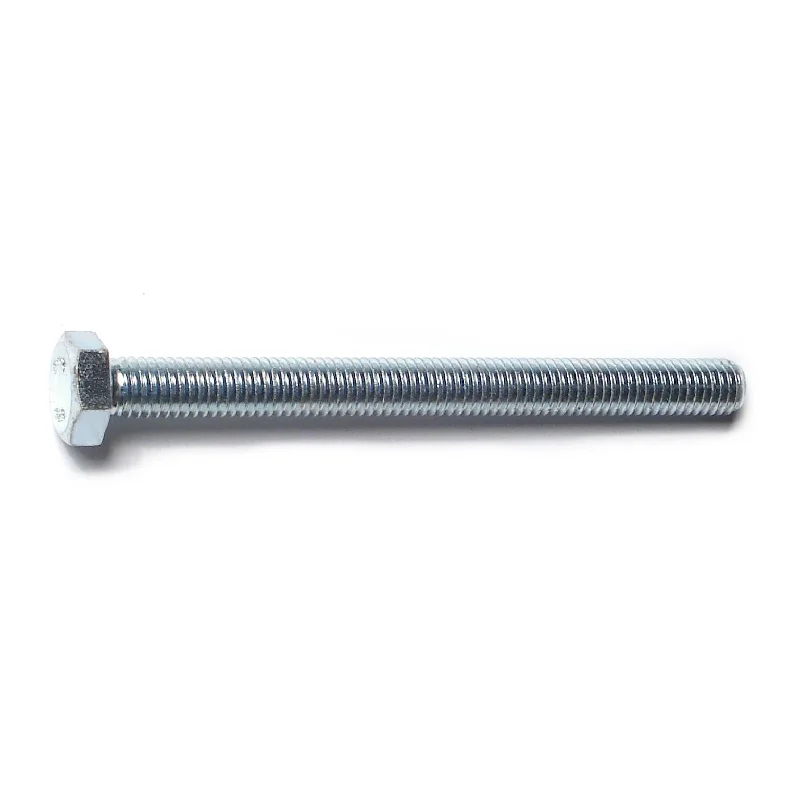 Bolts for Mounting Roof Beams-8mm-1.25 x 90mm Zinc Plated Class 8.8 Steel Coarse Full Thread Hex Bolts