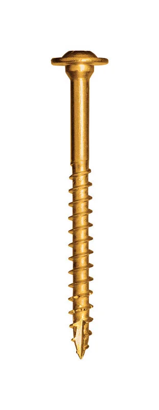 Screws for Framing Windows and Doors-GRK Fasteners 5/16 in. X 2-3/4 in. L Star Washer Head Self Tapping Structural Screws