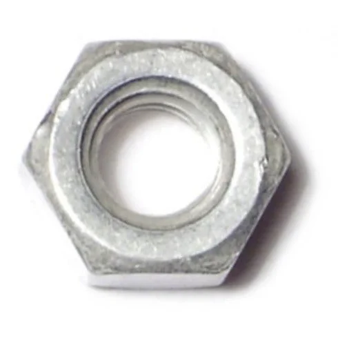 Nuts for Framing and Securing Wall Panels-1/4"-20 Aluminum Hex Nuts (34 pcs.)