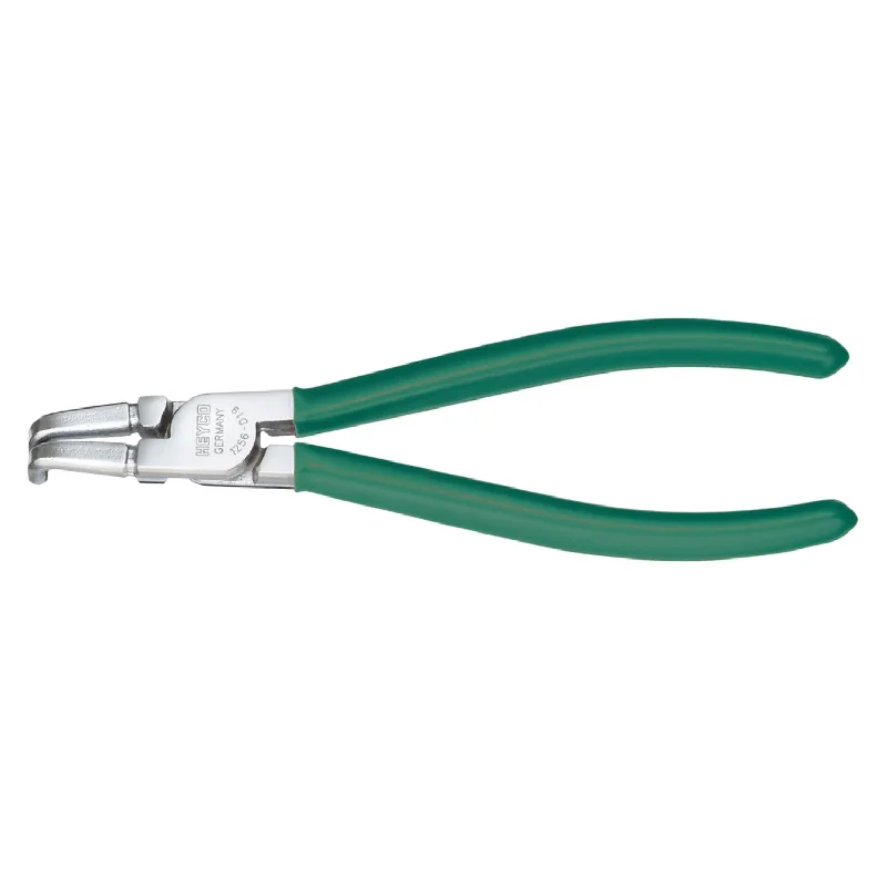 Heavy Duty Needle Nose Pliers for Detailed Work-Heyco 01256029087 Circlip Pliers Bent Length 290mm D85