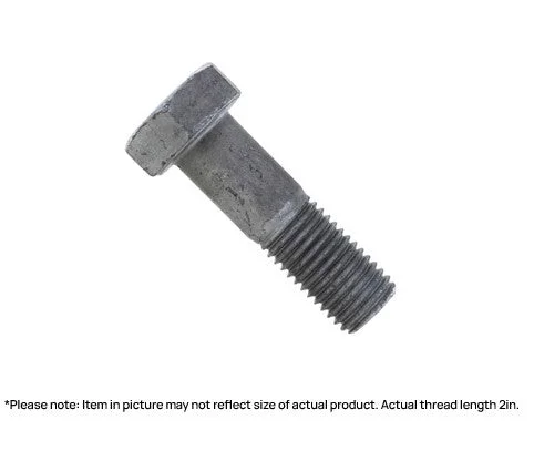 Bolts for Steel Frame Assembly-7/8-9 x 2.5in UNC A325 Structural Bolt Hot Dip Galvanized