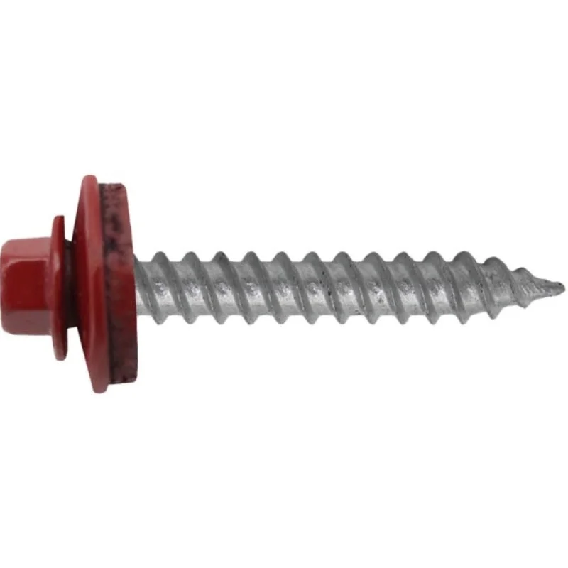 Screws for Heavy-Duty Wall Mounting-Grip-Rite Pro-Twist No. 9 Sizes X 1 in. L Hex Round Washer Head Sheet Metal Screws