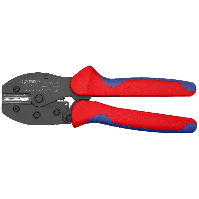 High-Quality Pliers for Industrial Use-Knipex 97 52 37 8 1/2" Crimping Pliers For Heat Shrinkable Sleeve Connectors