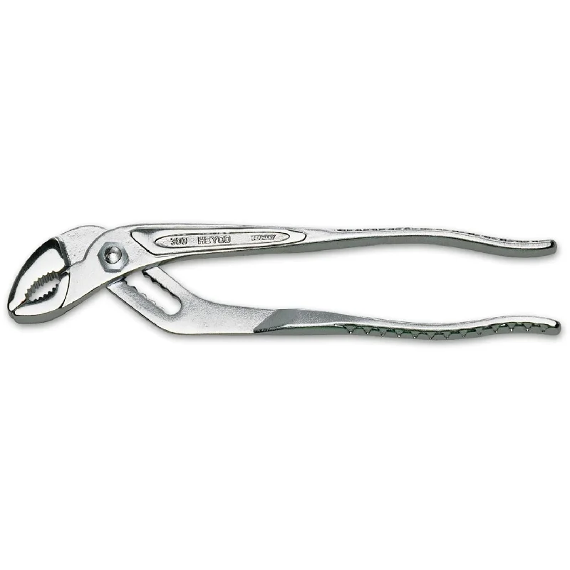 Precision Needle Nose Pliers for Small Parts-Heyco 00300024082 Waterpump Pliers, Chrome Plated 240 mm