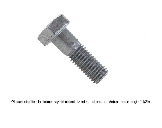 Bolts for Fixing Metal Plates to Surfaces-5/8-11 x 2.5in UNC A325 Structural Bolt Hot Dip Galvanized