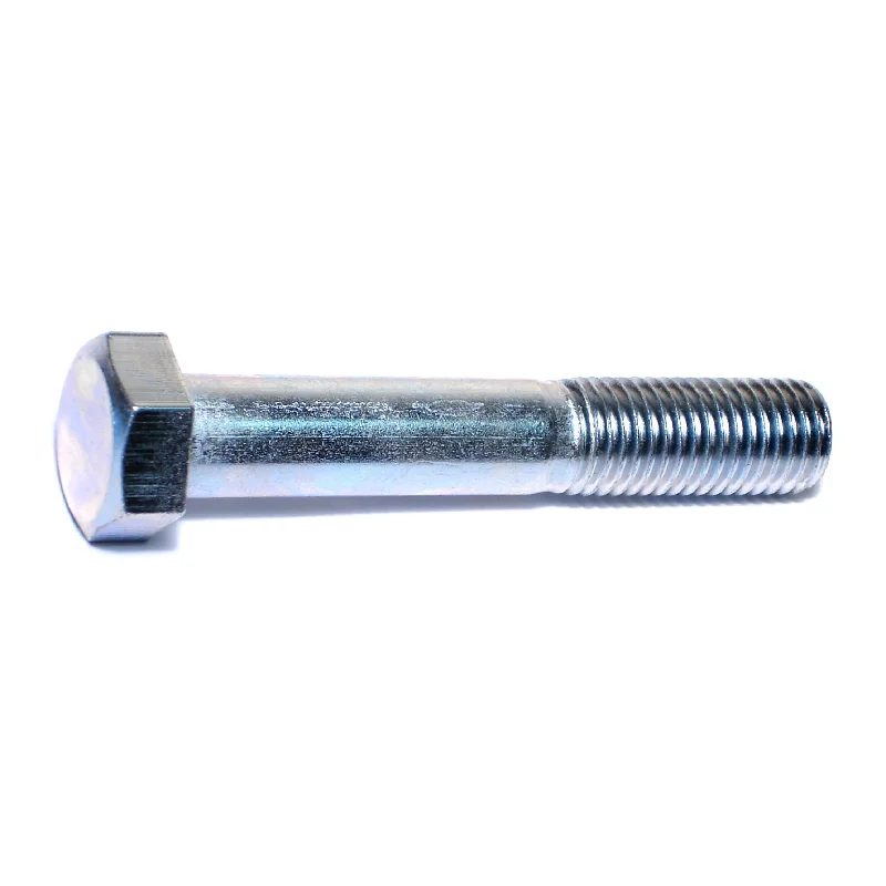 Bolts for Mounting Heavy Machinery Parts-3/4"-10 x 4-1/2" Zinc Plated Grade 2 / A307 Steel Coarse Thread Hex Bolts