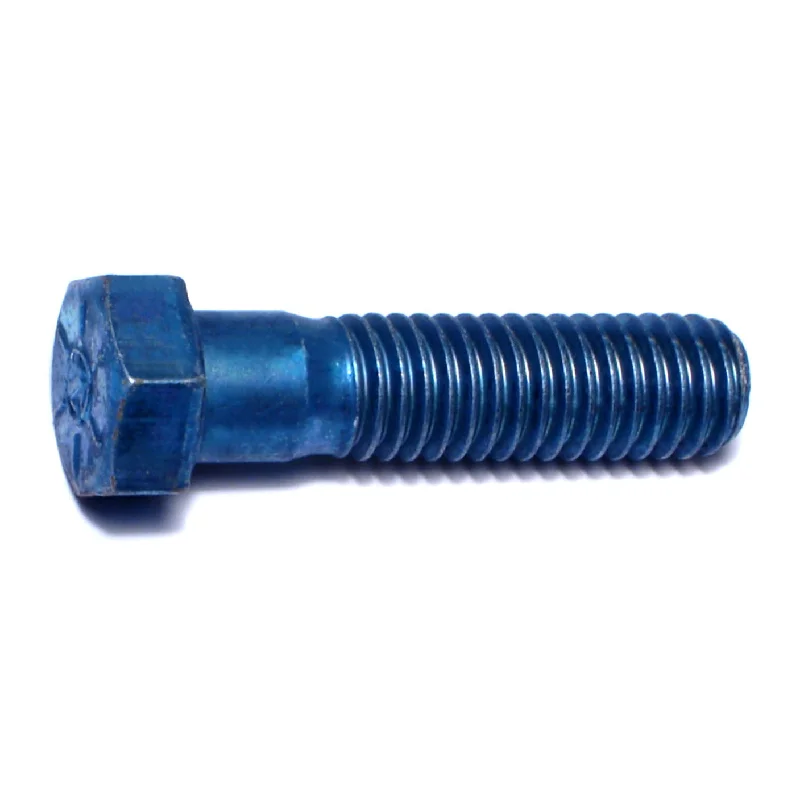 Bolts for Fastening Fasteners to Wood-7/16"-14 x 1-3/4" Zinc Plated Grade 8 Steel Coarse Thread Hex Cap Screws 56 pcs.