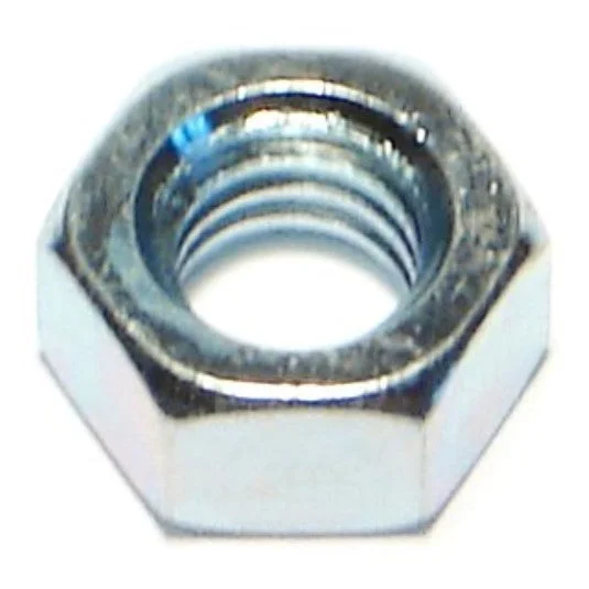 Nuts for Securing Components in Large Structures-5/16"-18 Zinc Plated Grade 5 Steel Coarse Thread Hex Nuts