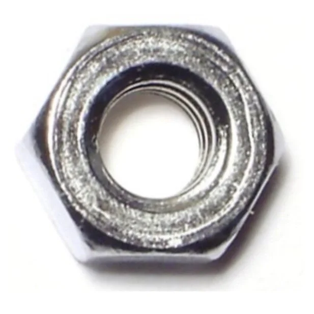 Nuts for Fixing Structural Steel Elements-1/4"-20 Steel Coarse Thread Finished Hex Nuts (40 pcs.)