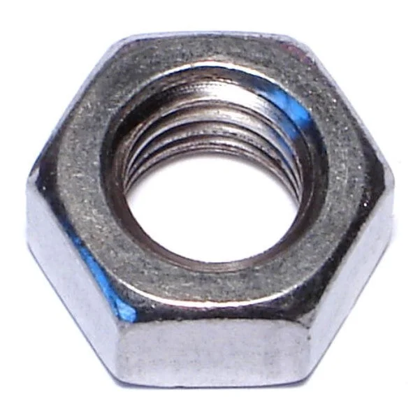 Nuts for Securing Pipes and Tubing-7/16"-14 18-8 Stainless Steel Coarse Thread Hex Nuts