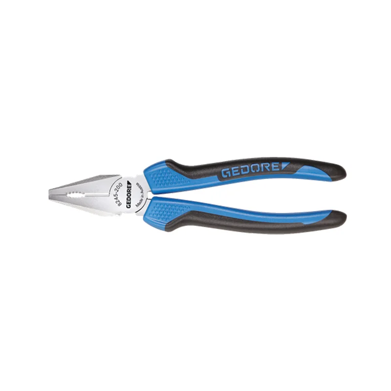 Pliers for Tightening Carbolic Components-Gedore 6733150 8245-180 JC Combination Pliers, 180 mm