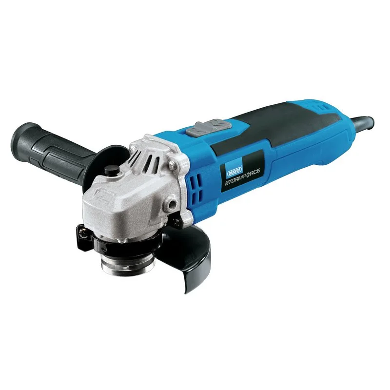 Industrial Angle Grinder for Tough Industrial Jobs-Draper 115mm Angle Grinder (500W)