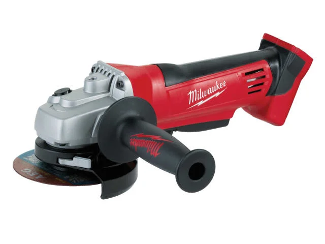 Angle Grinder for Fine Grinding and Finishing-Milwaukee 18V HD18 AG-0 115mm Angle Grinder Set (2 x 4.0Ah Li-ion, Charger + Kitbox)