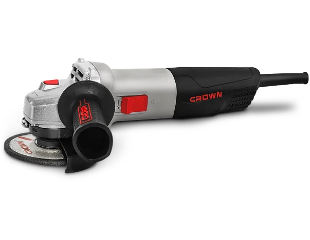 Angle Grinder for Cutting and Shaping Wood-Crown Angle Grinder 100MM 4'' 650W Side switch