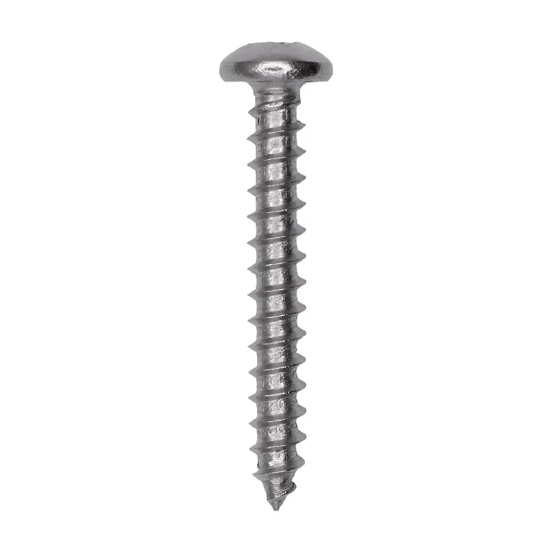 Screws for Fixing Electronics Cases-Auveco # 25587 #10 X 1-3/8. 18-8 Stainless Phillips Pan Head Tapping Screw Qty. 25