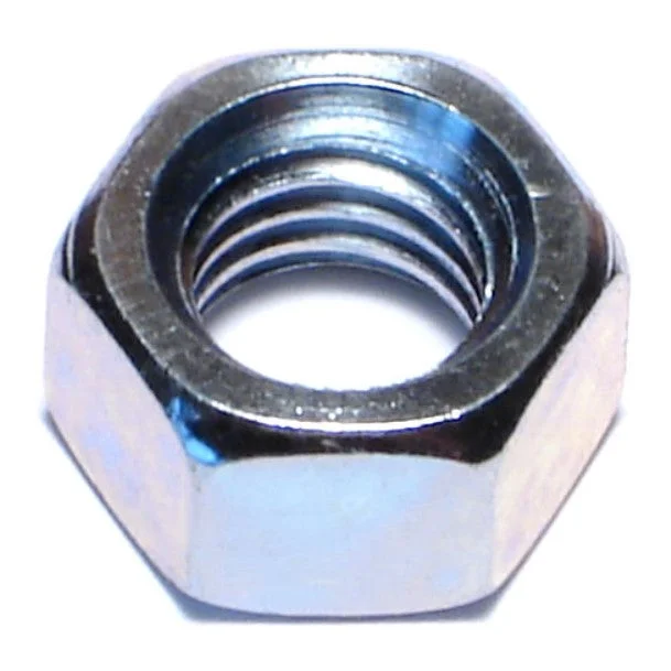 Nuts for Tightening Heavy Equipment Components-3/8"-16 Zinc Plated Grade 2 Steel Coarse Thread Finished Hex Nuts