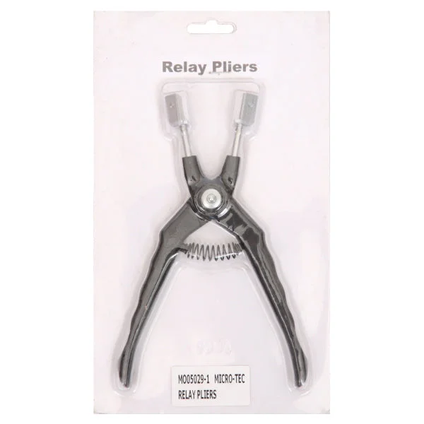 Professional-Grade Pliers for Workshop Use-Micro-Tec Straight Jaw Relay Pliers