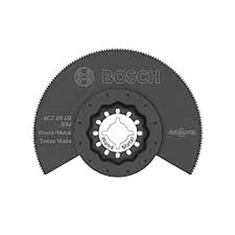 Saw Blades for Cutting Small and Medium Projects-Bosch Multi Tool Segment Cutting Blade, Wood & Metal 85 mm