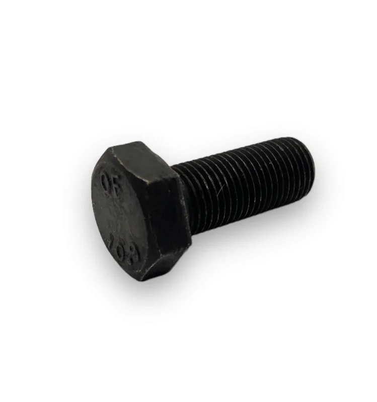 Bolts for Building Frames and Trusses-M12-1.25 x 30mm Class 10.9 Hex Cap Screw DIN 961 Full Thread