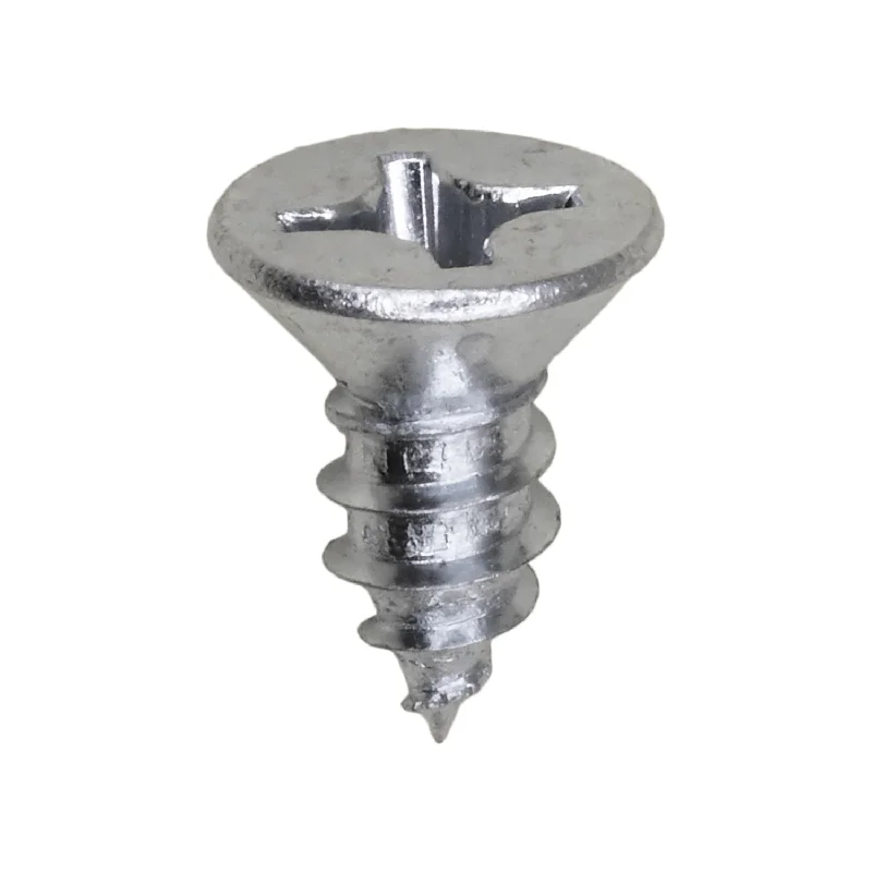 Screws for Heavy-Duty Shelving Units-Auveco # 25662 #12 X 1/2" Phillips Flat Head Tapping Screw Zinc. Qty. 100