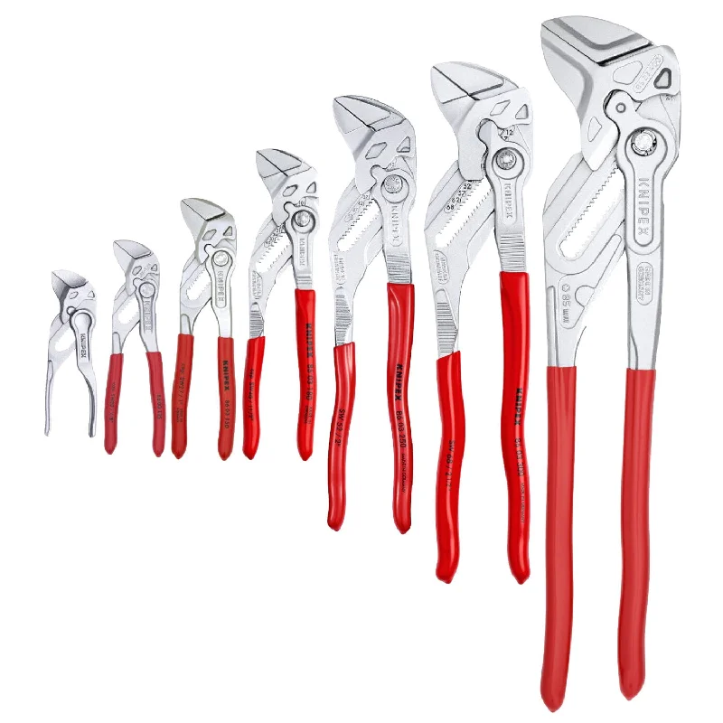 Lightweight Pliers for Easy Handling-Knipex 9K 00 80 167 US 7 Piece Pliers Wrench Set