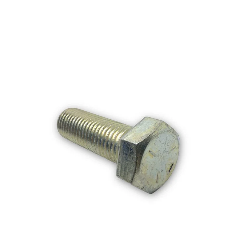 Bolts for Fastening Fasteners to Wood-1-8 x 3in UNC Grade 5 Hex Cap Screw Clear Zinc