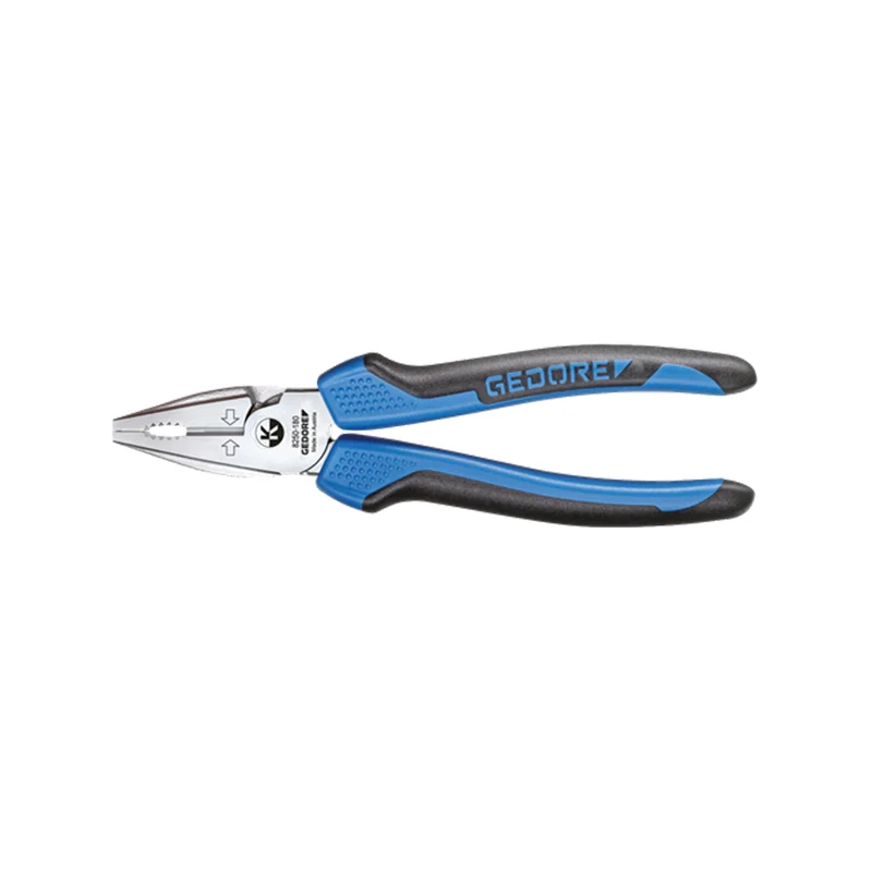 Multi-Purpose Pliers for Plumbing Jobs-Gedore 6707070 8250-180 JC Power Combination Pliers, 180 mm