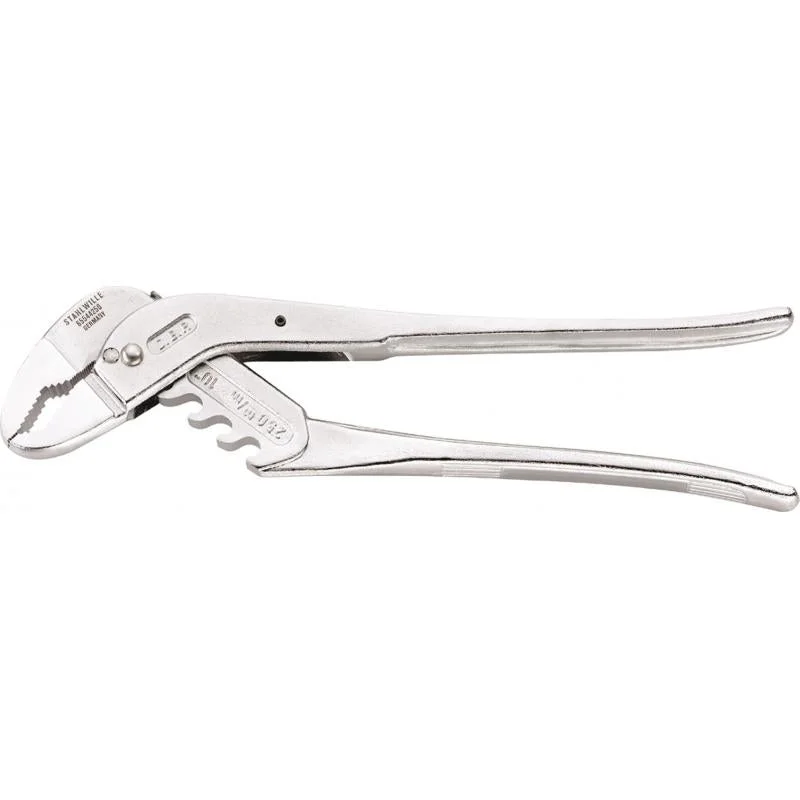 Pliers for Cutting through Thick Cable-Stahlwille 65544250 255mm Waterpump Pliers with Rapid Adjustment