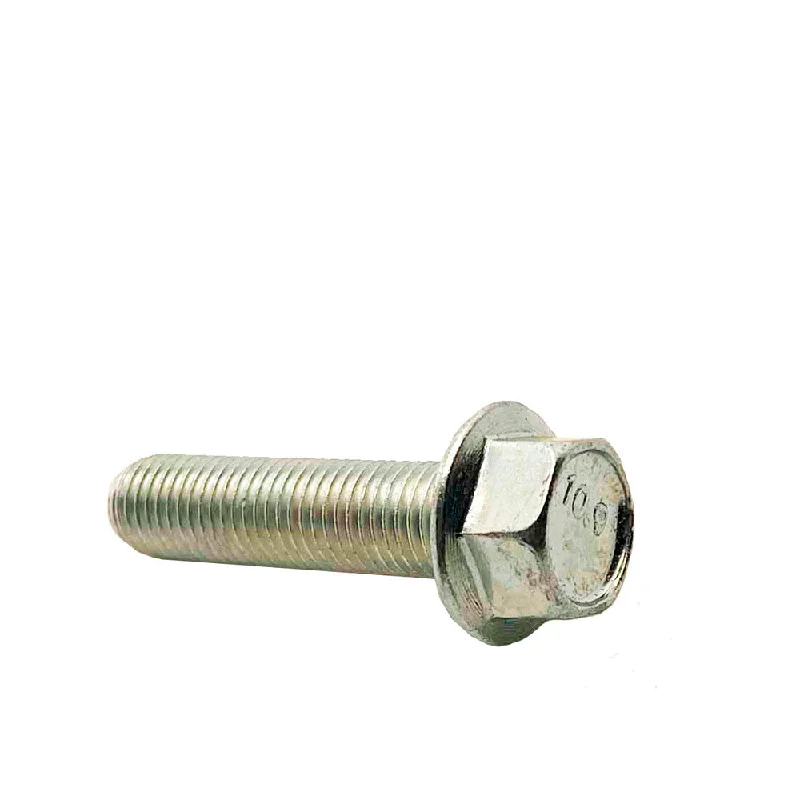 Bolts for Fastening and Securing Metal Parts-M10-1.25 X 40mm Class 10.9 JIS-B1189 Flange Bolt