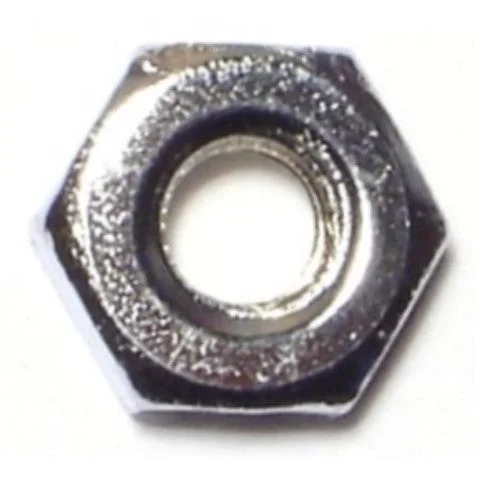 Nuts for Securing Automotive Suspension Parts-#10-24 Steel Coarse Thread Finished Hex Nuts (50 pcs.)