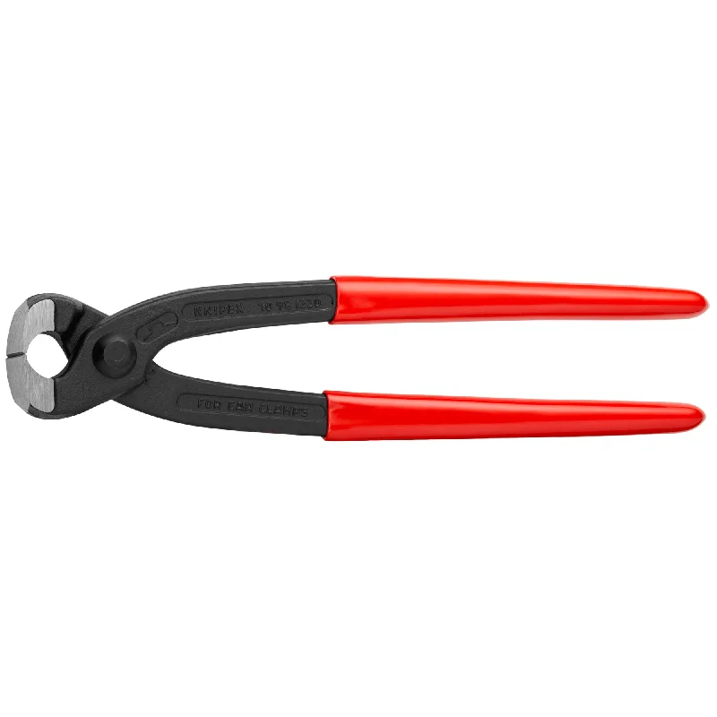 Multi-Tool Pliers for DIY Projects-Knipex 10 98 I220 SBA 8 3/4" Ear Clamp Pliers