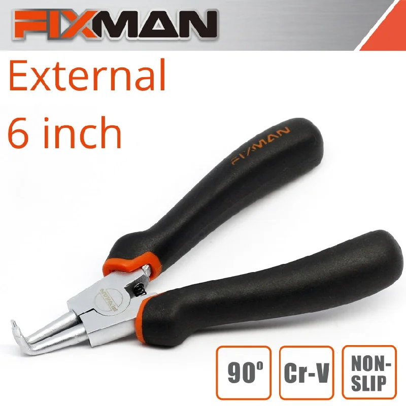 Multi-Tool Pliers for DIY Projects-Fixman External Circlip Pliers 6'/145Mm  90 Deg