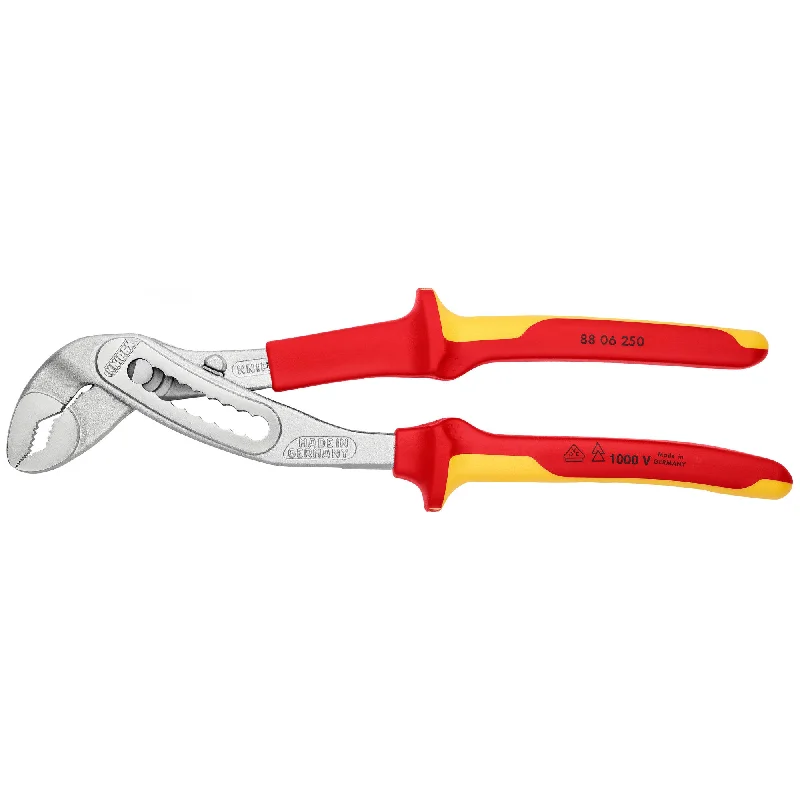 Pliers for Use with Power Tools-Knipex 88 06 250 10" Alligator® Water Pump Pliers-1000V Insulated