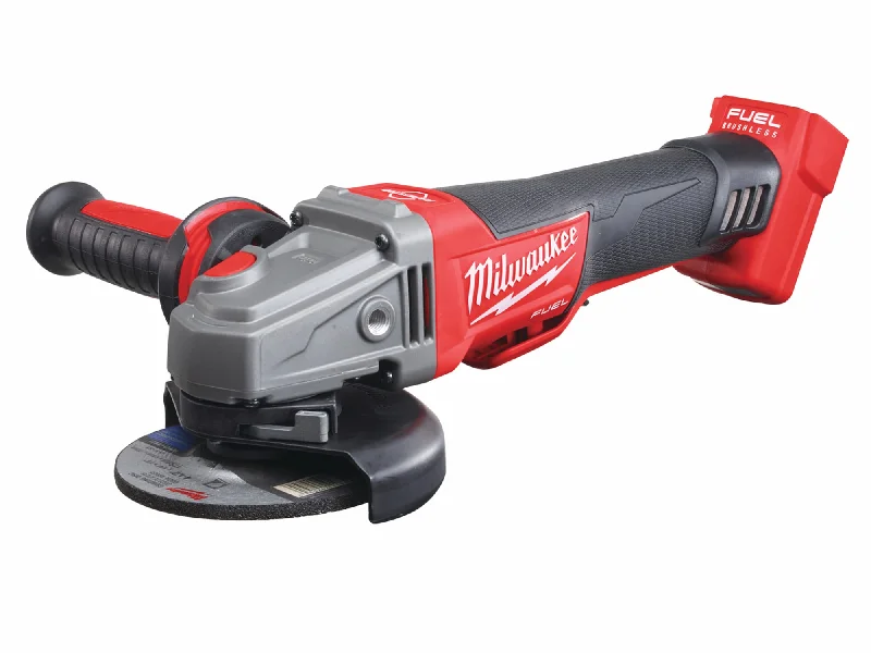 Angle Grinder for Smoothing and Finishing Concrete Surfaces-Milwaukee 18V M18 CAG 115XPDB-0 FUEL™ Brushless 115mm Angle Grinder