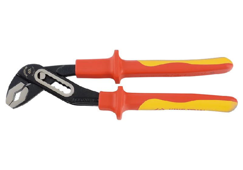 Pliers for Small-Scale Electrical Projects-King Tony Waterpump Pliers 250Mm Vde 1000V