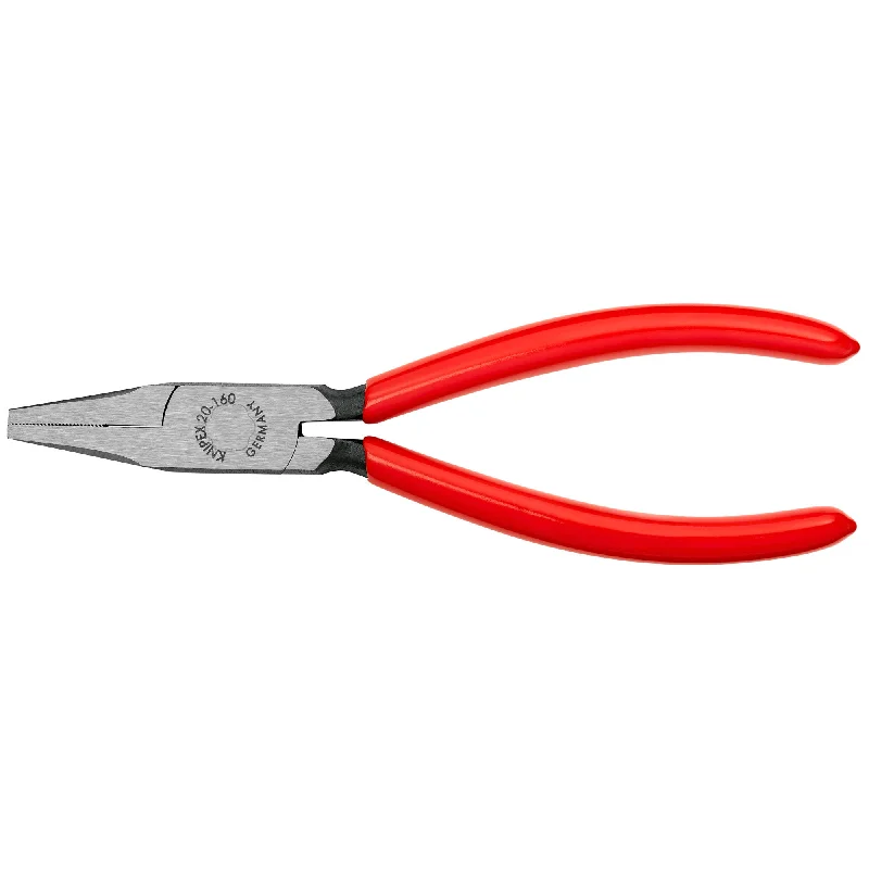 Pliers for Precision Work on Electrical Components-Knipex 20 01 160 6 1/4" Flat Nose Pliers