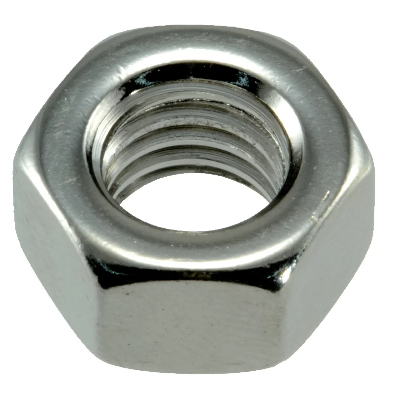 Nuts for Securing Automotive Suspension Parts-7/16"-14 Polished 18-8 Stainless Steel Grade 5 Coarse Thread Hex Nuts