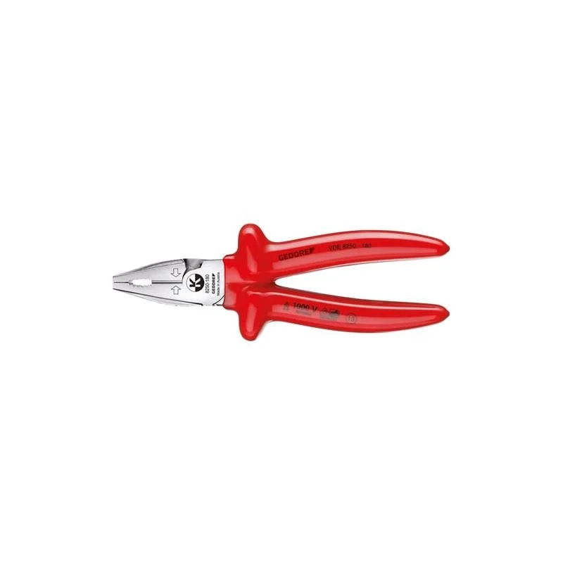 Utility Pliers for All-Purpose Tasks-Gedore 6720330 VDE Heavy duty combination pliers 225 mm