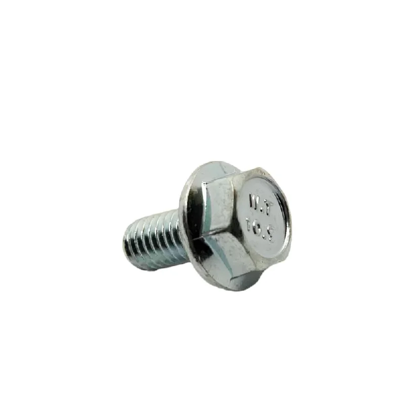 Bolts for Fixing Components in Electrical Panels-M6-1.0 x 12mm Class 10.9 JIS-B1189 Flange Bolt Zinc Plated