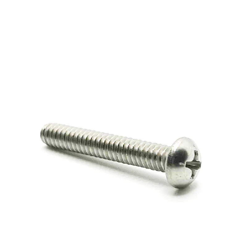 Screws for Outdoor Furniture Assembly-#10-24 x 1-1/4in UNC Stainless Steel Phillips Round Machine Screw