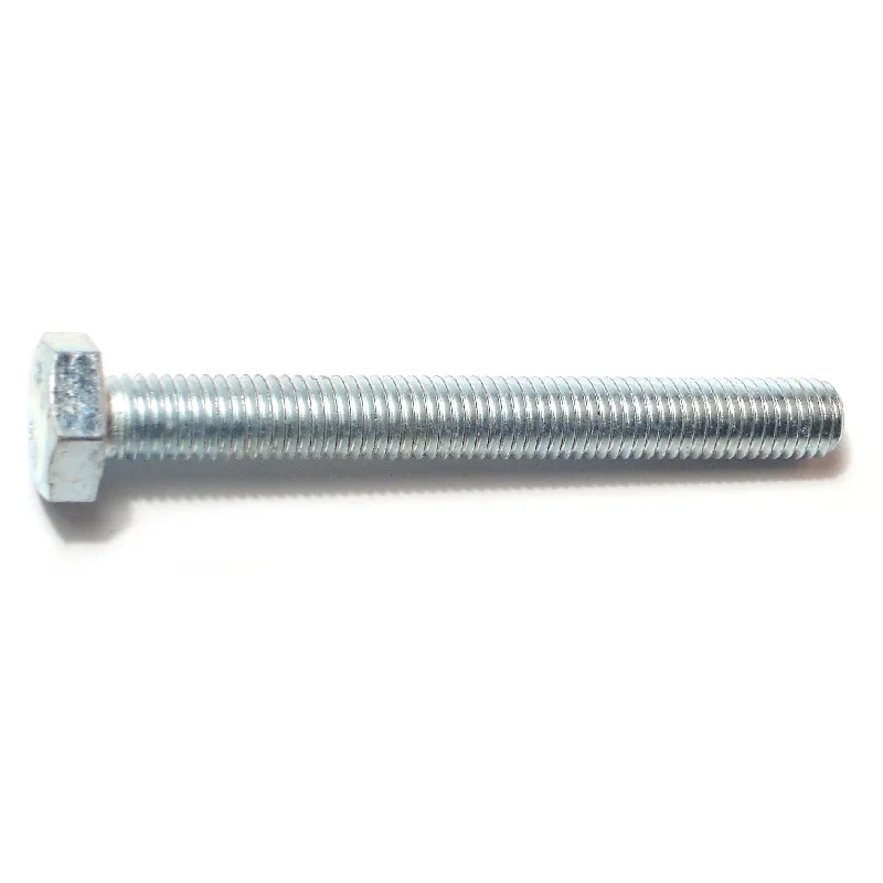 Bolts for Fixing Large Equipment to Foundations-10mm-1.5 x 90mm Zinc Plated Class 8.8 Steel Coarse Full Thread Hex Bolts