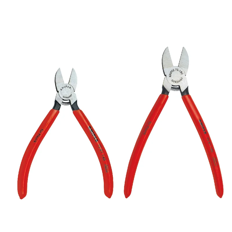 Pliers with Adjustable Jaws for Better Control-Knipex 9K 00 80 90 US 2 Pc Flush Cutter Set