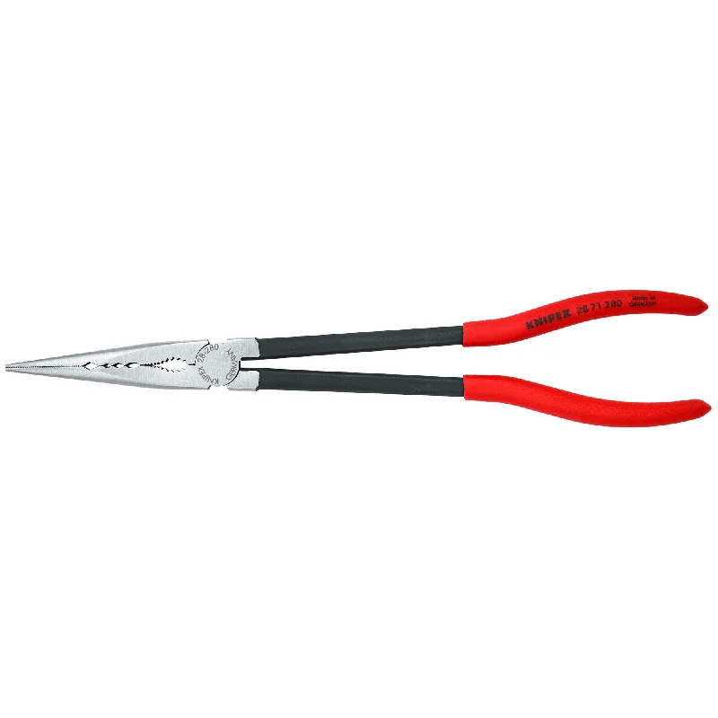 Compact Pliers for Everyday Use-Knipex 28 71 280 11" Extra Long Needle-Nose Pliers-Straight Jaws