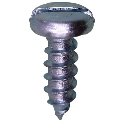 Screws for Fixing Heavy Parts in Automotive Work-Auveco # 1381 Slotted Pan Head Tapping Screw 14 X 3/4". Qty 100.