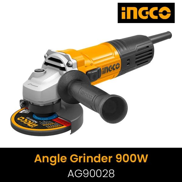 High-Speed Angle Grinder for Smooth Finishing-Ingco Angle grinder 900W 125mm AG90028