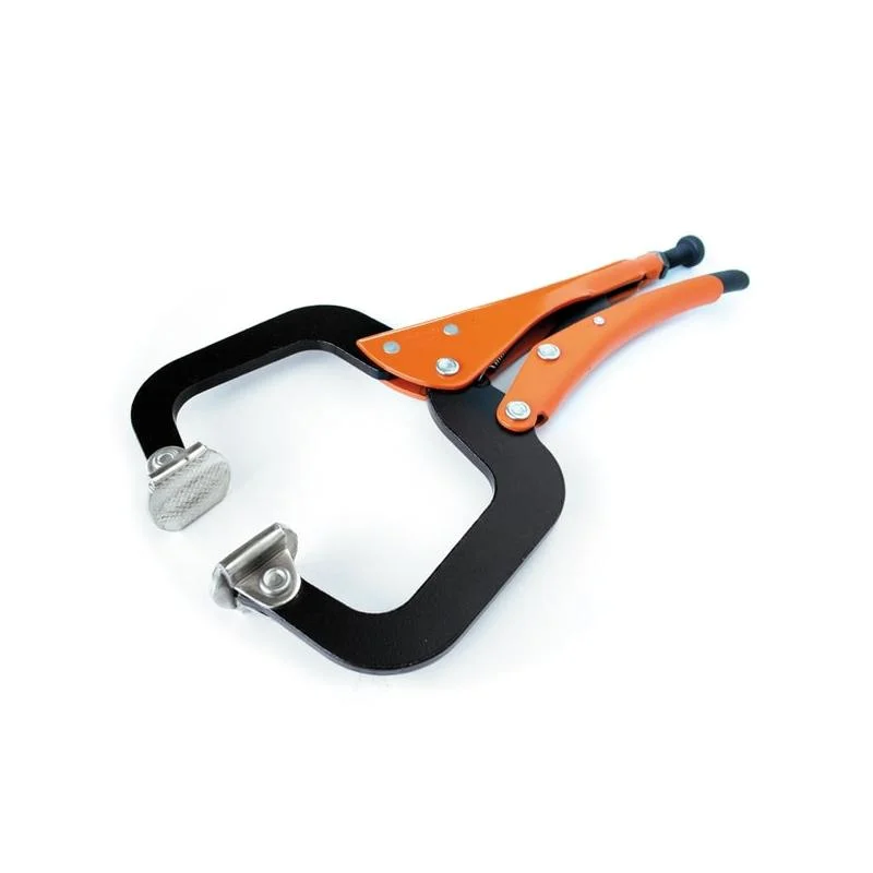 Heavy Duty Pliers for Outdoor Use-Grip-On 22406 C-Clamp W/Swivel Tips