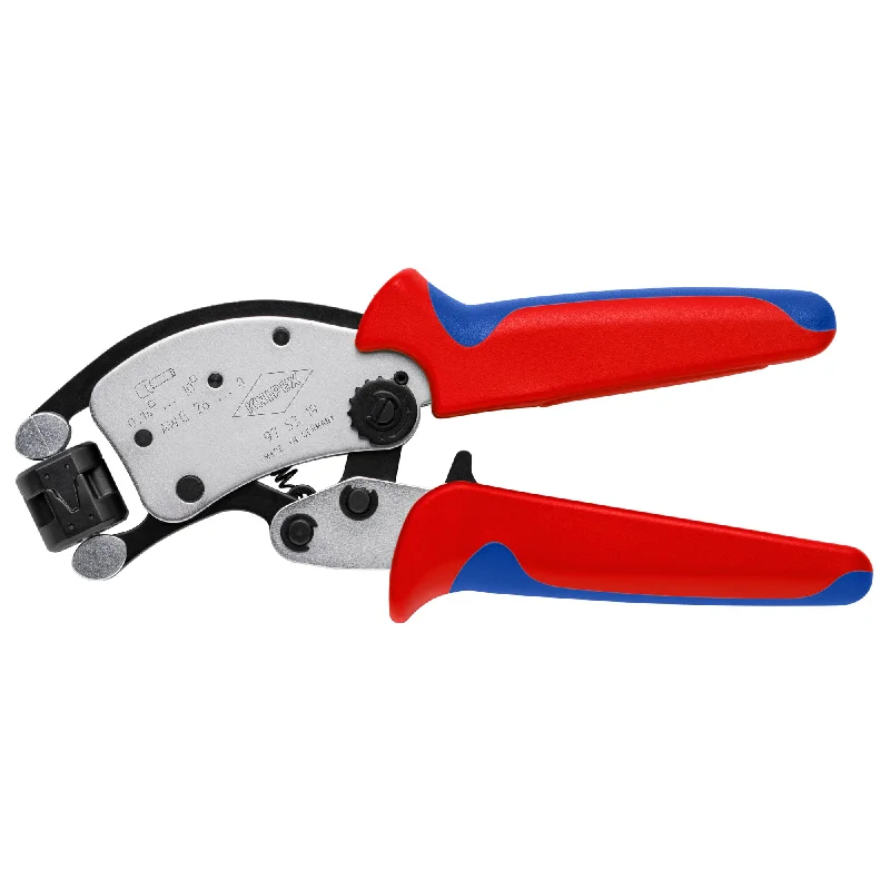 Pliers for Car and Bike Repair-Knipex 97 53 19 8" KNIPEX Twistor® T Self-Adjusting Crimping Pliers for Wire Ferrules