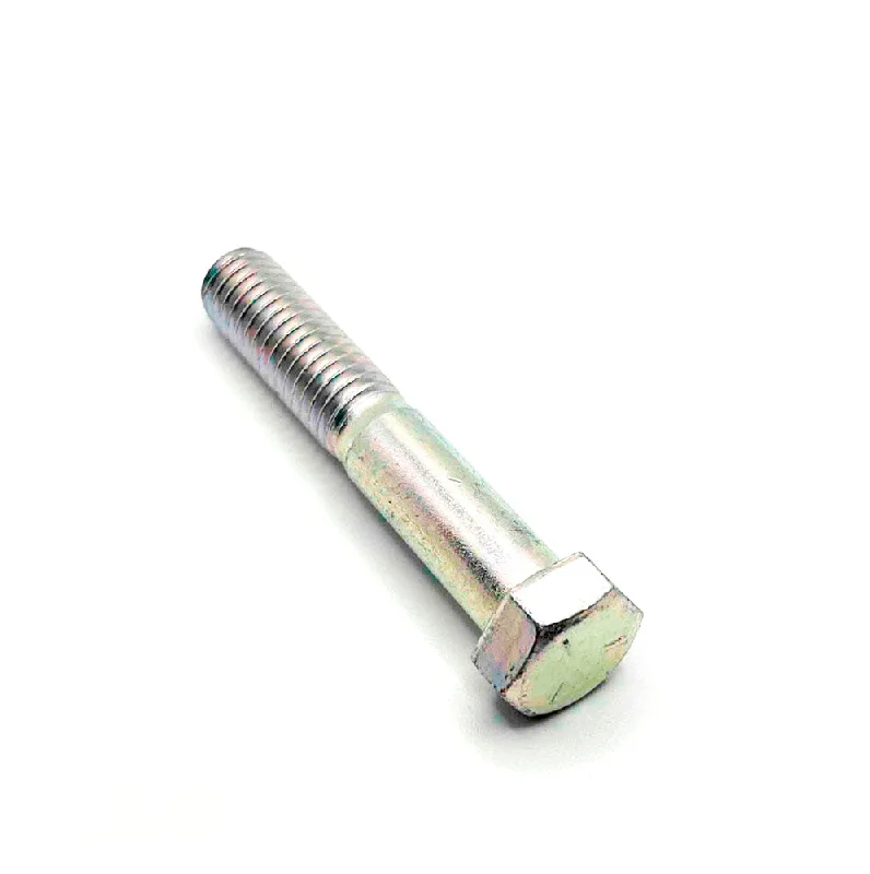 Bolts for Framing and Building Projects-7/16-14 x 2-1/2in UNC Grade 5 Hex Cap Screw Clear Zinc