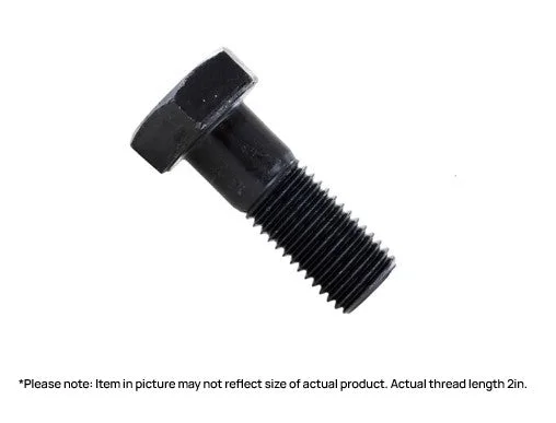 Bolts for Fixing Metal Plates to Surfaces-7/8-9 x 2in UNC A325 Structural Bolt Plain Unplated