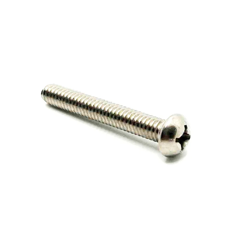 Screws for Fine Woodworking Projects-#12-24 x 1-1/2in UNC Stainless Steel Phillips Round Machine Screw